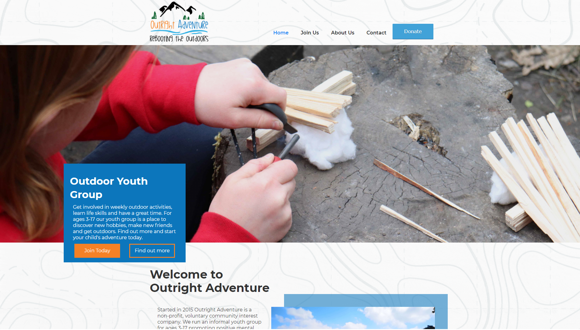 Outright Adventure Website